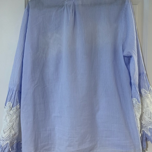 Striped blouse with long sleeves - Picture 4 of 6